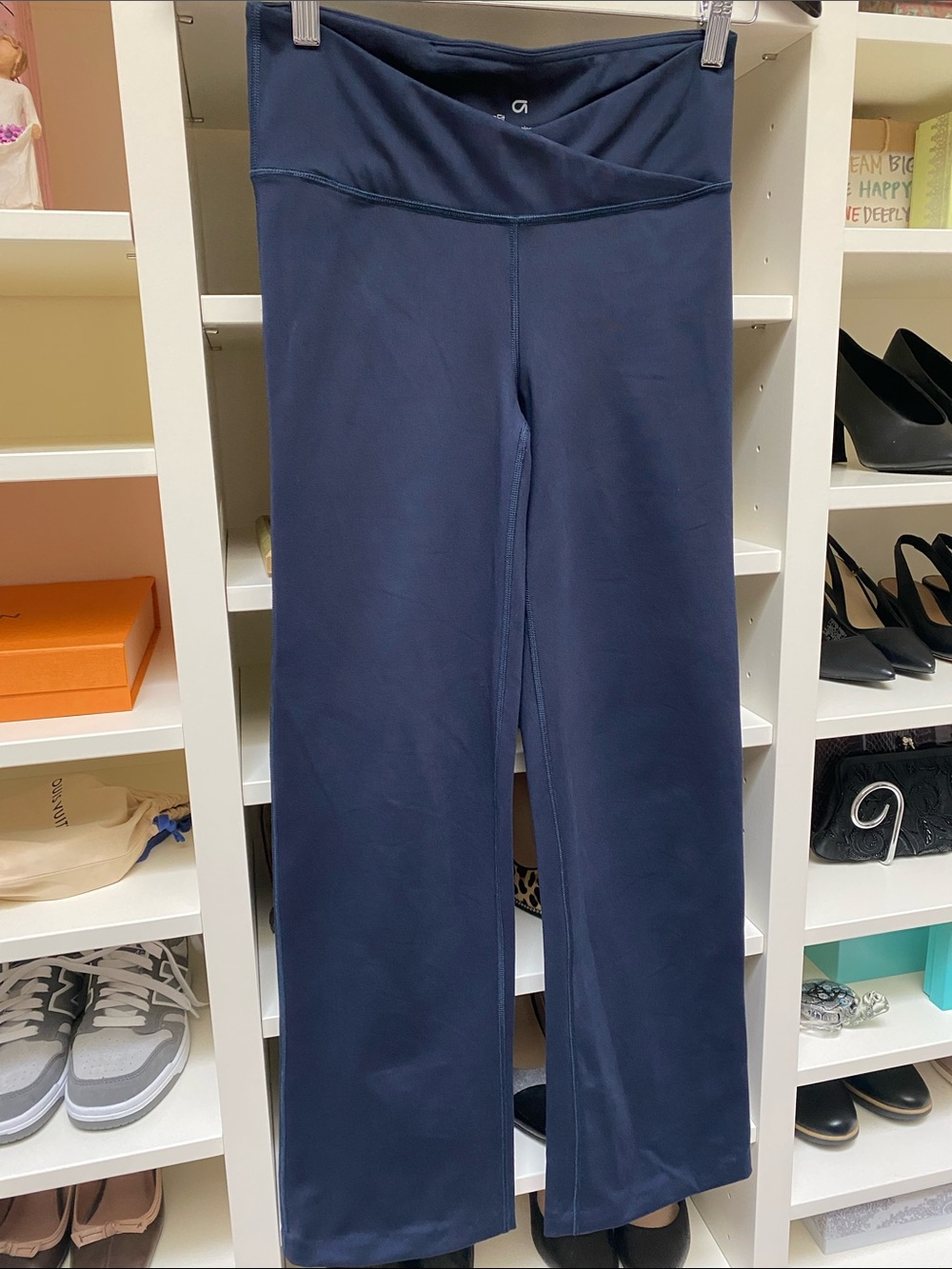 GAP GapFit Navy High-Rise Leggings/Yoga Pants. Size S. EUC.